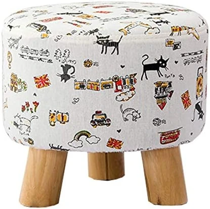 Upholstered Footstool Cloth Shoe Bench Washable Design Multipurpose Home Sofa Stool High Load-Bearing 31x31x31cm (Color : Green) 4 Upholstered Footstool Cloth Shoe Bench Washable Design Multipurpose Home Sofa Stool High Load-Bearing 31x31x31cm (Color : Green) - Image 4