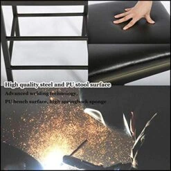 Dining Table For 2, 3 Piece Counter Height Kitchen Table With 2 Chairs, Faux Marble Tabletop Modern Dining Room Table Set Home Furniture For Small Space 7 Dining Table For 2, 3 Piece Counter Height Kitchen Table With 2 Chairs, Faux Marble Tabletop Modern Dining Room Table Set Home Furniture For Small Space -Safavieh Furniture 51k4S44hfdL