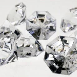 Acrylic Crystal Large Diamond Table Scatter, 1-3/8-inch, 50-Pack, 1lb Bag (Orange) -Safavieh Furniture 51k5oCqvblL. AC