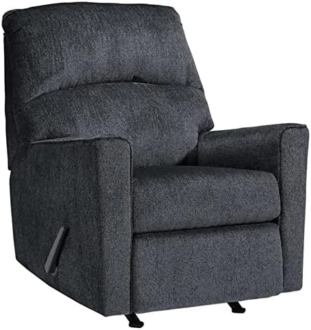 Signature Design By Ashley Altari Modern Nursery Manual Rocker Recliner, Light Gray 5 Signature Design By Ashley Altari Modern Nursery Manual Rocker Recliner, Light Gray - Image 5