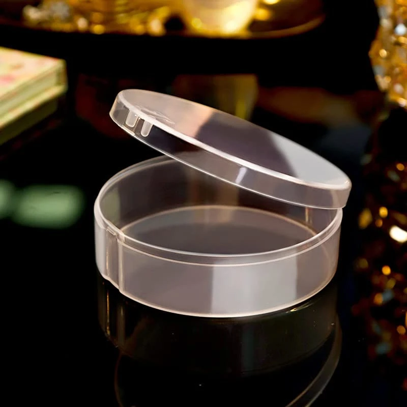 Miihello 2PCS Puff Box PP Storage Case Cosmetic Case Uses: To Store Powder Puffs 1 Miihello 2PCS Puff Box PP Storage Case Cosmetic Case Uses: To Store Powder Puffs