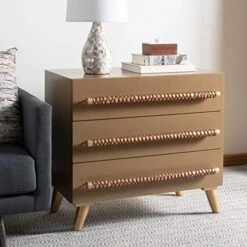 Safavieh Home Raquel Modern Taupe And Gold And Brown 3-drawer Chest 15 Safavieh Home Raquel Modern Taupe And Gold And Brown 3-drawer Chest -Safavieh Furniture 51lFSfKPJEL. AC