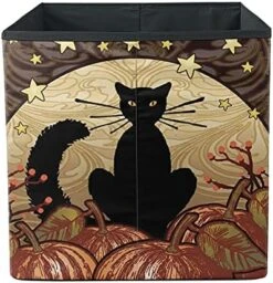 Dremagia Red Christmas Theme Toy Chest Box Open Large Fabric Storage Bin Basket For Gift, 13 X 13 Inch -Safavieh Furniture 51lG2VqFtfL. AC