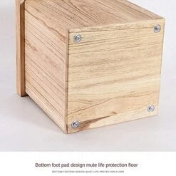 CDYD All Solid Wood Storage Stool Retro Nostalgic Low Pouf Chinese Style Shoe Changing Living Room Door Decorative Furniture (Color : Light) 11 CDYD All Solid Wood Storage Stool Retro Nostalgic Low Pouf Chinese Style Shoe Changing Living Room Door Decorative Furniture (Color : Light) -Safavieh Furniture 51m6ZXSmJCL