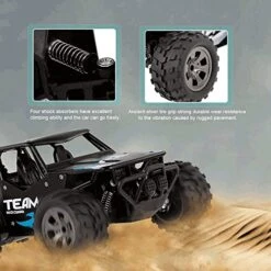 Wangch 4WD Alloy Off-Road Remote Control Car, 2.4G Wireless RC Vehicle, All-Terrain Climbing RC Truck, Electric Toy Car, Children's Birthday Gift -Safavieh Furniture 51mLWZwMNFL