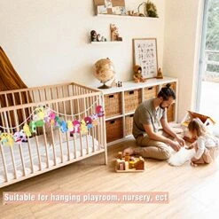 Stuffed Animals Storage Chain Organizers, LONCHDAN 80" Cotton Hanging Storage Chain With 20 Metal Clips Stuffed Animal Display Holder Chain For Wall Or Corner Nursery Play Room -Safavieh Furniture 51mrdqyA1dL