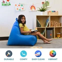 Factory Direct Partners 10481-FB Cali Alpine Sack Bean Bag Chair, Dirt-Resistant Coated Oxford Fabric - French Blue 18 Factory Direct Partners 10481-FB Cali Alpine Sack Bean Bag Chair, Dirt-Resistant Coated Oxford Fabric - French Blue -Safavieh Furniture 51nUWZ4f9ML