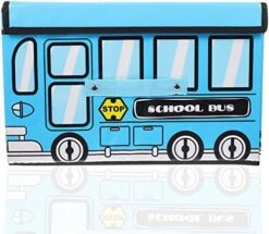 OUNONA Kids Bus Storage Box Collapsible Kids Toys Boxes Books Chest Organizer Cube Toy Bins Baskets Kids For Kids Boys Girls Nursery Playroom 15 OUNONA Kids Bus Storage Box Collapsible Kids Toys Boxes Books Chest Organizer Cube Toy Bins Baskets Kids For Kids Boys Girls Nursery Playroom -Safavieh Furniture 51o 9DOy7bL. AC