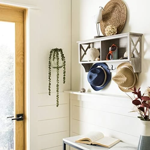 Safavieh Home Collection Freya Hanging Storage Wall Rack 8 Safavieh Home Collection Freya Hanging Storage Wall Rack - Image 8