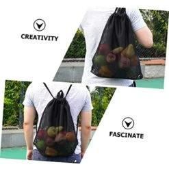 BESPORTBLE Drawstring Nylon Mesh Bag Clear Container Beach Mesh Bag Drawstring Backpack Bags Swim Bag Drawstring Bags Sports Mesh Design Bag Cycling Drawstring Bag Fitness Clothes Container -Safavieh Furniture 51oiaoRSm2L