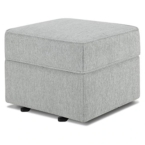 NAMESAKE Willa/Alden Gliding Ottoman In Light Grey Weave 5 NAMESAKE Willa/Alden Gliding Ottoman In Light Grey Weave - Image 5