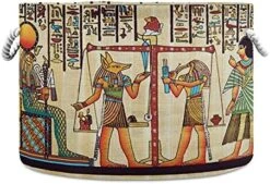 ALAZA Tropical Palm Tree Jungle Leaf Green Large Storage Laundry Basket With Handles For Blanket Towels Nursery Hamper Bin 20" X 20" X 14" -Safavieh Furniture 51p2PJoj3XL. AC