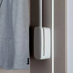 Emuca - Lateral Assembly Supplement For Pull Down Hanging Rail, White Colour, Set Of 2 -Safavieh Furniture 51p6qbhVwbL