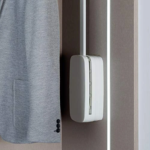 Emuca - Lateral Assembly Supplement For Pull Down Hanging Rail, White Colour, Set Of 2 3 Emuca - Lateral Assembly Supplement For Pull Down Hanging Rail, White Colour, Set Of 2 - Image 3