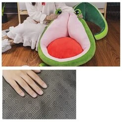 ENDAN Bar Stool Covers Rectangle Floor Cushion Tatami Mat Stool Household Bedroom Bay Window Floor Lazy Mat Summer Plush (Color : Home Size Briquette) -Safavieh Furniture 51pPXUf9mzL