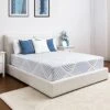 Queen Size Mattress, 12" Hybrid Mattress With Gel Memory Foam & Pocket Innerspring For Cool Sleep & Edge Support, Medium Firm Mattresses For Pressure Relief, Bed In A Box
