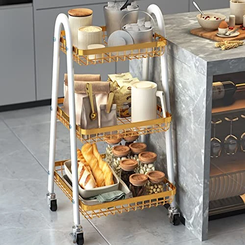 Free Standing Kitchen Storage Shelf Rack Kitchen Trapezoidal Rack Floor-to-ceiling Multi-layer Trolley Storage Rack Removable Household Items Vegetable Basket Storage Rack Cart Kitchen Bakers Rack Mic 5 Free Standing Kitchen Storage Shelf Rack Kitchen Trapezoidal Rack Floor-to-ceiling Multi-layer Trolley Storage Rack Removable Household Items Vegetable Basket Storage Rack Cart Kitchen Bakers Rack Mic - Image 5