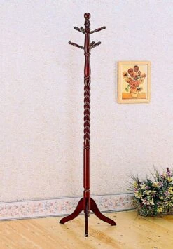 2-tier Coat Rack Merlot