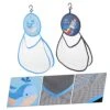 CLISPEED Storage Bag Kids Storage Organizer Toy Storage Bag 4 Pcs Child Net Hanging Bag Cartoon