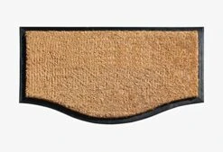 A1HC Natural Coir And Rubber Large Door Mat, 24x38, Thick Durable Doormats For Indoor Outdoor Entrance, Heavy Duty, Thin Profile Door Mat, Easy To Clean, Long Lasting Front Door Entry Doormat -Safavieh Furniture 51ryWYvDIL. AC