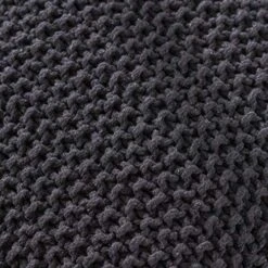 Christopher Knight Home Joyce Knitted Cotton Square Pouf, Dark Grey 16 Christopher Knight Home Joyce Knitted Cotton Square Pouf, Dark Grey -Safavieh Furniture 51s4IGQtH4L