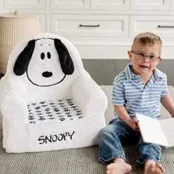 Animal Adventure | Peanuts | Snoopy | Soft Plush Children's Character Chair 11 Animal Adventure | Peanuts | Snoopy | Soft Plush Children's Character Chair -Safavieh Furniture 51s8JYVEC6S