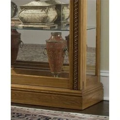 Beaumont Lane Curio Cabinet In Oak -Safavieh Furniture 51scEyjOfIL