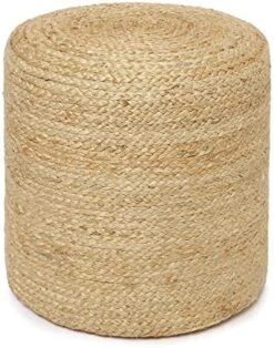 · REDEARTH · Cylindrical Pouf Foot Stool Ottoman -Jute Braided Accent Chair Footrest For The Living Room, Bedroom, Nursery, Patio, Lounge & Other Rooms In The Home (14.5”x14.5”x16”; Natural Ivory) 16 · REDEARTH · Cylindrical Pouf Foot Stool Ottoman -Jute Braided Accent Chair Footrest For The Living Room, Bedroom, Nursery, Patio, Lounge & Other Rooms In The Home (14.5”x14.5”x16”; Natural Ivory) -Safavieh Furniture 51stXXYkUyL. AC