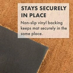 COCO MATS 'N MORE Heart Pattern Personalized - 22" X 36" Made In USA - Vinyl Backed Durable Entry Mat Natural Coir Heart Love Decorations Decor Doormat Valentine Rugs Entryway 19 COCO MATS 'N MORE Heart Pattern Personalized - 22" X 36" Made In USA - Vinyl Backed Durable Entry Mat Natural Coir Heart Love Decorations Decor Doormat Valentine Rugs Entryway -Safavieh Furniture 51tB2PEwloL