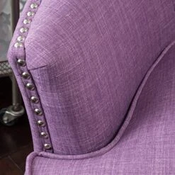 Christopher Knight Home Tafton Fabric Club Chair, Light Purple -Safavieh Furniture 51u9KJF4M0L