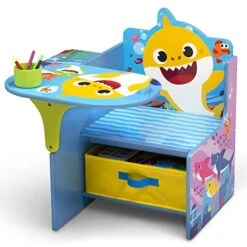 Baby Shark Chair Desk With Storage Bin - Ideal For Arts & Crafts, Snack Time, Homeschooling, Homework & More By Delta Children 10 Baby Shark Chair Desk With Storage Bin - Ideal For Arts & Crafts, Snack Time, Homeschooling, Homework & More By Delta Children -Safavieh Furniture 51uar40UvmL