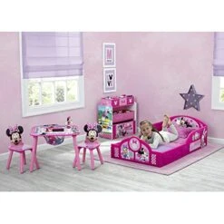 Delta Children Disney Minnie Mouse 6 Bin Design And Store Toy Organizer -Safavieh Furniture 51vXQoiujQL