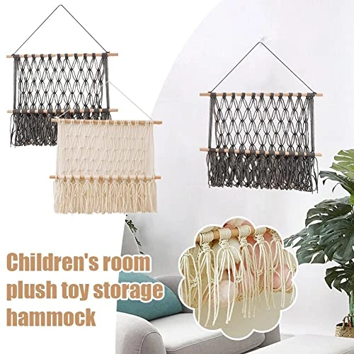 DHliIQQ Children's Room Plush Toy Storage Decor Shelf Net Mesh Storage Display Cute Stand Organizers Organize B4k3 3 DHliIQQ Children's Room Plush Toy Storage Decor Shelf Net Mesh Storage Display Cute Stand Organizers Organize B4k3 - Image 3
