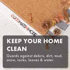 COCO MATS 'N MORE Heart Pattern Personalized - 22" X 36" Made In USA - Vinyl Backed Durable Entry Mat Natural Coir Heart Love Decorations Decor Doormat Valentine Rugs Entryway 20 COCO MATS 'N MORE Heart Pattern Personalized - 22" X 36" Made In USA - Vinyl Backed Durable Entry Mat Natural Coir Heart Love Decorations Decor Doormat Valentine Rugs Entryway -Safavieh Furniture 51w8Gko2GnL