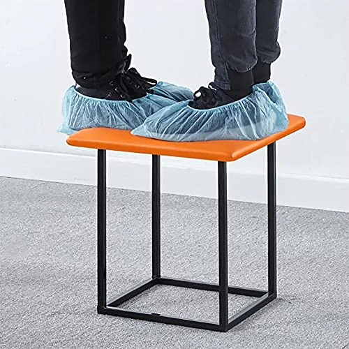 KIPMIK Modern Lightweight Functional Vanity Stool Upholstered Leather Vanity Chairs With Heavy Duty Legs & Universal Wheels, Suitable For Living Room (Color : Gray) 3 KIPMIK Modern Lightweight Functional Vanity Stool Upholstered Leather Vanity Chairs With Heavy Duty Legs & Universal Wheels, Suitable For Living Room (Color : Gray) - Image 3