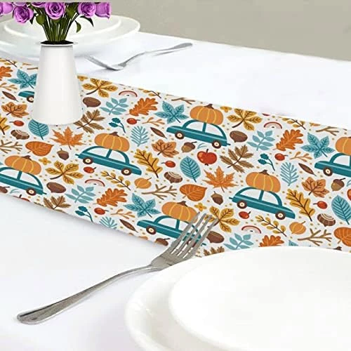 VKPSCHJ Christmas Candy Canes Table Runner 70 Inches Sugar Red Sweets Gift Runner For Dining Table Rustic Daily Use Kitchen Fall Seasonal Holiday Decor 14 VKPSCHJ Christmas Candy Canes Table Runner 70 Inches Sugar Red Sweets Gift Runner For Dining Table Rustic Daily Use Kitchen Fall Seasonal Holiday Decor - Image 14