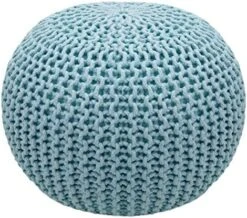 COTTON CRAFT - Hand Knitted Cable Style Dori Pouf - Ivory - Floor Ottoman - Cotton Braid Cord - Handmade & Hand Stitched - Truly One Of A Kind Seating - 20 Dia X 14 High 26 COTTON CRAFT - Hand Knitted Cable Style Dori Pouf - Ivory - Floor Ottoman - Cotton Braid Cord - Handmade & Hand Stitched - Truly One Of A Kind Seating - 20 Dia X 14 High -Safavieh Furniture 51xKWu6X4nL. AC