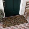 Mohawk Home Ornamental Grain Entryway Door Mat, 2'x4', Multi