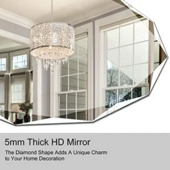 Ruomeng Wall Mirror Beveled Edge Frameless Mirror 20” X 28” Accent Mirror For Bathroom Vanity And Entryway 10 Ruomeng Wall Mirror Beveled Edge Frameless Mirror 20” X 28” Accent Mirror For Bathroom Vanity And Entryway -Safavieh Furniture 51yeW1KmiRL