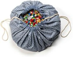 Play&Go Play & Go Organic Cotton Drawstring Play Mat Storage Bag - Kids Toy Storage Organizer - Storage Bag For Children, Large 55" Play Mat For Toddlers Toys And Bag For Storage - Blue 12 Play&Go Play & Go Organic Cotton Drawstring Play Mat Storage Bag - Kids Toy Storage Organizer - Storage Bag For Children, Large 55" Play Mat For Toddlers Toys And Bag For Storage - Blue -Safavieh Furniture 51yejZGRKVL. AC