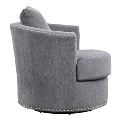 Lexicon Winona Swivel Chair, Gray -Safavieh Furniture 51yn8ES6JmL