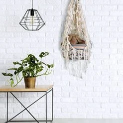 Kekafu Stuffed Animal Toy Hammock Macrame Hanging Net Macrame Toy Hammock Organizer BOH -Safavieh Furniture 51z6DdttepL