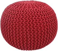 COTTON CRAFT - Hand Knitted Cable Style Dori Pouf - Ivory - Floor Ottoman - Cotton Braid Cord - Handmade & Hand Stitched - Truly One Of A Kind Seating - 20 Dia X 14 High 25 COTTON CRAFT - Hand Knitted Cable Style Dori Pouf - Ivory - Floor Ottoman - Cotton Braid Cord - Handmade & Hand Stitched - Truly One Of A Kind Seating - 20 Dia X 14 High -Safavieh Furniture 51zGAwPl1rL. AC