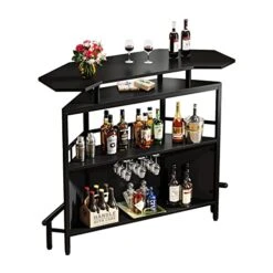 LITTLE TREE Bar Cabinet, Black -Safavieh Furniture 51zlYpcXTeL