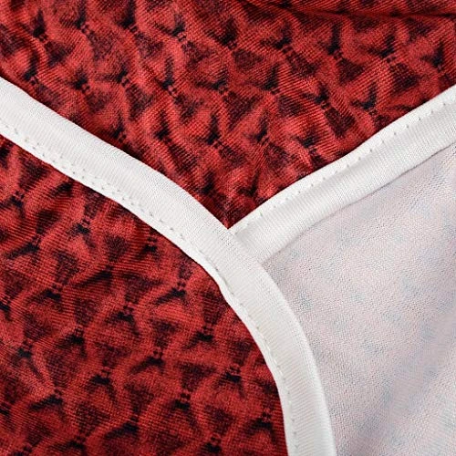 MatureGirl Shorts Women Pants Leggings Slip Compression Shorts Bike Yoga Workout Pants Womens Biker Shorts Fashion (Wine, XXL) 4 MatureGirl Shorts Women Pants Leggings Slip Compression Shorts Bike Yoga Workout Pants Womens Biker Shorts Fashion (Wine, XXL) - Image 4