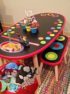 Decor Hut Red Lady Bug Pop Up Mesh Toy And Game Organizer Bin, With Lid & Easy To Carry Handles, Square Folding Toy Chest -Safavieh Furniture 613GkuGt94L