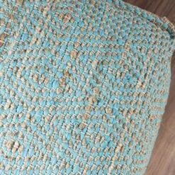 Christopher Knight Home Abella Fabric Pouf, Aqua 13 Christopher Knight Home Abella Fabric Pouf, Aqua -Safavieh Furniture 617t1grUHzL