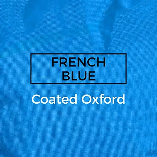 Factory Direct Partners 10481-FB Cali Alpine Sack Bean Bag Chair, Dirt-Resistant Coated Oxford Fabric - French Blue 6 Factory Direct Partners 10481-FB Cali Alpine Sack Bean Bag Chair, Dirt-Resistant Coated Oxford Fabric - French Blue - Image 6