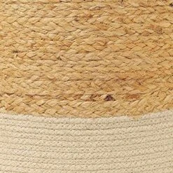 · REDEARTH · Cylindrical Pouf Foot Stool Ottoman -Jute Braided Accent Chair Footrest For The Living Room, Bedroom, Nursery, Patio, Lounge & Other Rooms In The Home (14.5”x14.5”x16”; Natural Ivory) 15 · REDEARTH · Cylindrical Pouf Foot Stool Ottoman -Jute Braided Accent Chair Footrest For The Living Room, Bedroom, Nursery, Patio, Lounge & Other Rooms In The Home (14.5”x14.5”x16”; Natural Ivory) -Safavieh Furniture 61HGqEJv1sL