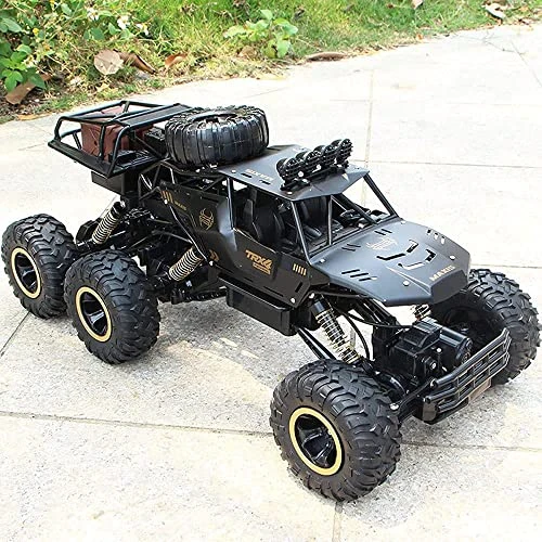 HEBXMF RC Truck 18.1in Large 6 Wheel Off-Road RC Vehicle, 2.4G High Speed Drift Rc Car, All Terrain Climbing RC Buggy, Electric Toy Racing Car, Gift For Children 2 HEBXMF RC Truck 18.1in Large 6 Wheel Off-Road RC Vehicle, 2.4G High Speed Drift Rc Car, All Terrain Climbing RC Buggy, Electric Toy Racing Car, Gift For Children - Image 2